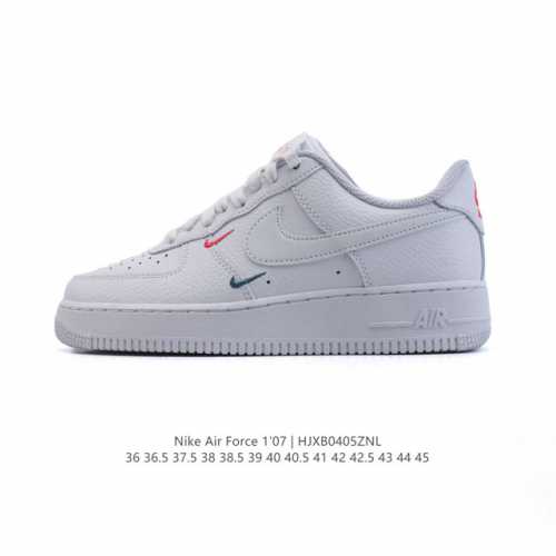 公司级 附赠送Logo清洁刷 Af1耐克 Nike Air Force 1 ‘07 Low 空军一号 小白鞋 厚底增高百搭休闲运动板鞋 原楦头原纸板 打造纯正空