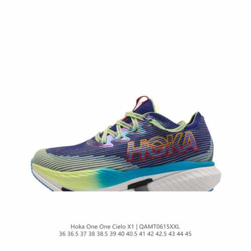 公司级hoka Cielo X1 舒适百搭 织物耐磨透气减震低帮休闲跑步鞋 男款 货号：1147910 码数：36 36.5 37.5 38 38.5 39 4
