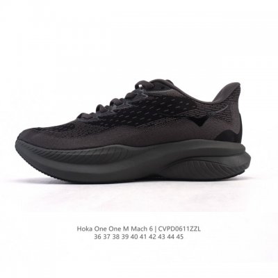 Hoka One One独特的竞训鞋,主打舒适软弹Hokamach马赫6#竞速跑鞋 Hoka Mach 6 轻盈且富有弹性的舒适感！迄今为止最轻量灵敏的Mach