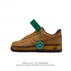 公司级 附赠送logo清洁刷 Af1耐克 Nike Air Force 1 ‘07 Low 空军一号厚底增高百搭休闲运动板鞋 原楦头原纸板 打造纯正空军版型，专