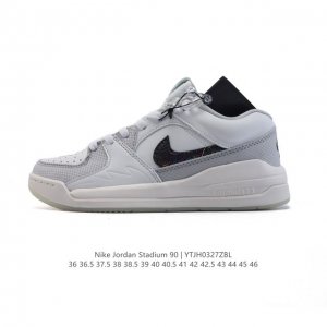 200 【公司级 头层皮】耐克 Nike Air Jordan Stadium Aj90 潮流运动板鞋 Aj90 充满了对Tinkerhathield 原创设计