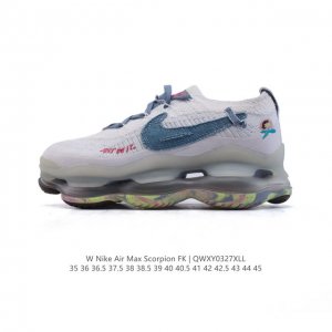 260 【公司级】耐克 Nike Air Max Scorpion Fk 气垫缓震运动鞋厚底增高男女鞋 次世代气垫搭载全掌长气垫鞋款 而这样的配置，会带来过去所
