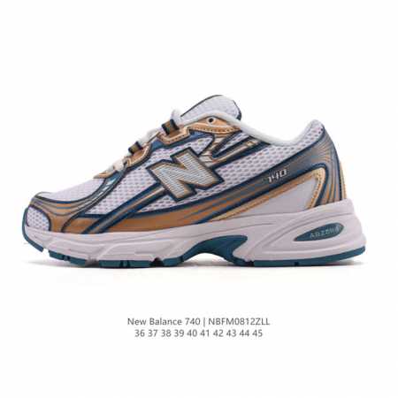 New Balance Mr740 Nb新百伦系列复古老爹风休闲运动慢跑鞋。采用轻质牛剖革拼接透气网眼衬垫织物鞋面材质 T-Beam大底提供足步弓支撑 保持步态 - 点击图像关闭