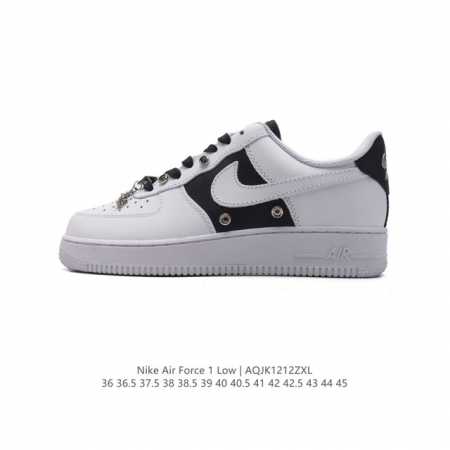 耐克 Nike Air Force 1 '07 Low 空军一号含气垫 小白鞋 低帮百搭厚底增高休闲运动板鞋。柔软、弹性十足的缓震性能和出色的中底设计，横跨复古 - 点击图像关闭