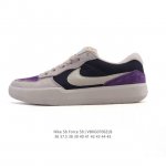耐克Nike Sb Force 58 运动滑板鞋。这是一款将前沿创新带入街头的单品，它具有硫化杯底，具有出色的耐用性和灵活性。使用柔软皮革织物拼接，在饰面上放置