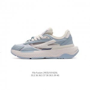 斐乐 女老爹鞋 Fila Fusion 厚底增高百搭运动板鞋 意大利百年经典运动品牌，网红单品 小红书推荐爆款 Fila斐乐新款小白鞋斐乐潮牌文化街头风运动鞋，