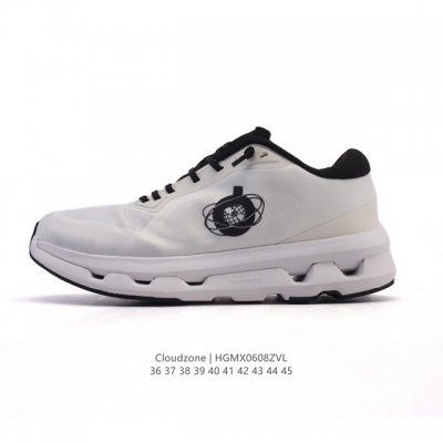 新品 昂跑 On 男女子25新款跑步鞋 Cloudzone 透气支撑缓冲抓地超轻 冰白灰色 On昂跑Cloudzone 2025春夏时尚休闲运动鞋以科幻短片 Z