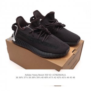 真爆 Adidas 阿迪达斯 Yeezy Boost 350 V2 椰子 巴斯夫 休闲透气缓震舒适 百搭轻便中底慢跑鞋 椰子鞋经典运动鞋中性跑鞋，是Adidas