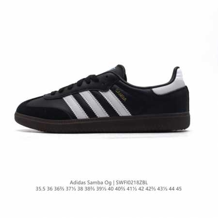 公司级 阿迪达斯 德训鞋 Adidas Originals Samba Og Shoes 经典运动鞋小白鞋 T头鞋 男女鞋 彰显休闲摩登风情的时尚经典鞋。它诞生 - 点击图像关闭