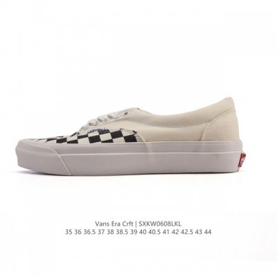 万斯 Vans Era Crft 万斯 棋盘格经典 低帮时尚百搭休闲运动板鞋 尺码: 35-44含硫化半码 编码: Sxkw0608Lkl