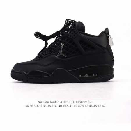 公司级 真标 耐克 Nike Air Jordan 4 Retro Og迈克尔 乔丹Aj4代乔4 中帮复古休闲运动文化篮球鞋 秉承轻量化的速度型篮球鞋设计思想完 - 点击图像关闭