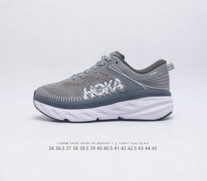 Hoka One One 邦代bondi 7代男女同款邦代7减震公路跑步鞋 Bondi7防滑厚底缓震运动鞋 是目前hoka公路跑鞋中缓震最好的一款 堪称缓震担当