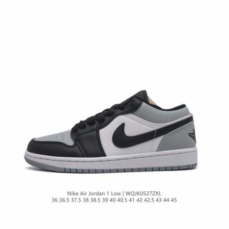 耐克 乔丹air Jordan 1 Low Aj1 乔1 乔丹1代aj1 低帮复古文化休闲运动篮球鞋。该鞋款从 1985 年元年款汲取设计灵感，焕新演绎简约经典 - 点击图像关闭