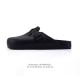 公司级德国百年知名鞋履品牌 勃肯Birkenstock Boston Suede Shearling 波士顿系列休闲凉拖鞋 低帮牛皮绒面革复古软木底包头露跟休闲