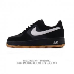 耐克 Nike Air Force 1 '07 Low 空军一号含气垫 小白鞋 低帮百搭厚底增高休闲运动板鞋。柔软、弹性十足的缓震性能和出色的中底设计，横跨复古