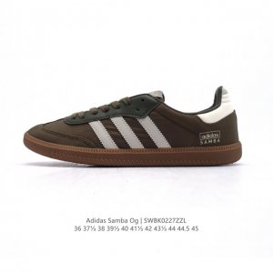 真标 阿迪达斯 德训鞋 Adidas Originals Samba Og Shoes 经典运动鞋小白鞋 T头鞋 男女鞋 彰显休闲摩登风情的时尚经典鞋。它诞生于