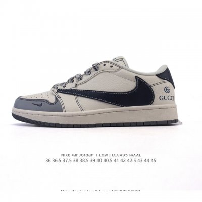 公司级 真标 耐克 Nike Air Jordan 1 Low Og Sp Military Blue Aj1乔1倒勾 2025年新款 蛇年新款 低帮篮球鞋 A