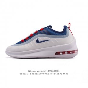 耐克 Nike Air Max Axis 男女子运动鞋气垫缓震轻便休闲运动跑步网面透气舒适日常慢跑鞋，时尚的无缝覆面和透气网眼布演绎时尚外观。流线型中底和独特后