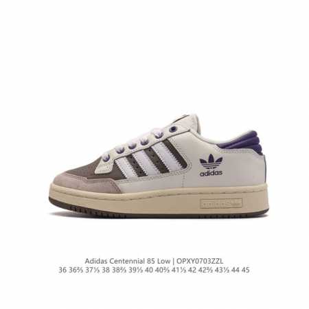 阿迪达斯 AD Originals Centennial 85 Low 百搭单品运动鞋，随着复古风格的流行 不少经典鞋款都以别致的配色和材质重新登场 Origi - 点击图像关闭