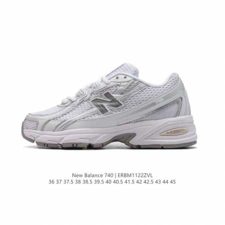 New Balance Mr740 新百伦nb系列复古老爹风休闲运动慢跑鞋。采用轻质牛剖革拼接透气网眼衬垫织物鞋面材质 T-Beam大底提供足步弓支撑 保持步态 - 点击图像关闭