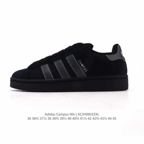 公司级 Adidas阿迪达斯.三叶草Campus 00S 面包鞋复古休闲板鞋。千禧回潮！Adidas Campus 00S 经典再现！面包化的Campus鞋款在