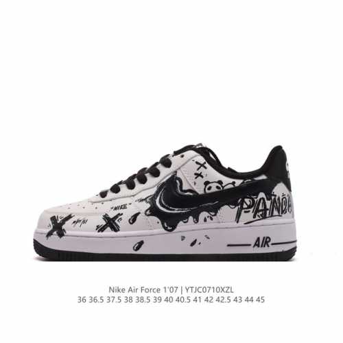 公司级 Af1耐克 Nike Air Force 1 ‘07 Low 空军一号 厚底增高百搭运动板鞋 原楦头原纸板 打造纯正空军版型，专注外贸渠道 全掌内置蜂窝