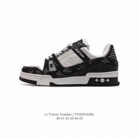 公司级 路易威登Louis Vuitton Lv路易威登板鞋 时尚厚底增高运动鞋 潮男鞋 舒适防滑底和百搭性霸屏整个时尚娱乐圈，细节调整完美主义！鞋面采用专柜Z - 点击图像关闭
