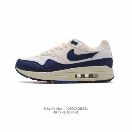 耐克 Nike Air Max 1 男子气垫运动鞋 从法国建筑中汲取设计灵感，兼具运动风范和时尚格调，是此系列起初搭载 Air 的鞋款。疾速外观、经典缓震配置和 - 点击图像关闭