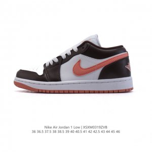 190 耐克 乔丹Air Jordan 1 Low Aj1 乔1 乔丹1代Aj1 低帮复古文化休闲运动篮球鞋。从1985 年面世的元年款汲取设计灵感，采用简洁大