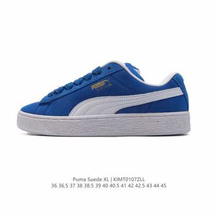 高品质 彪马 Puma 休闲板鞋 Suede Xl系列经典翻毛皮厚底防滑耐磨舒适透气运动鞋 新年穿有型 时尚 穿搭 球鞋 穿搭 时尚 潮流 面包鞋 Puma - 点击图像关闭