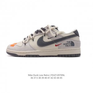 公司级 耐克 Nike Dunk Low Retro 运动鞋复古板鞋 解构绑带 双鞋带。作为 80 年代经典篮球鞋款，起初专为硬木球场打造，后来成为席卷街头的时