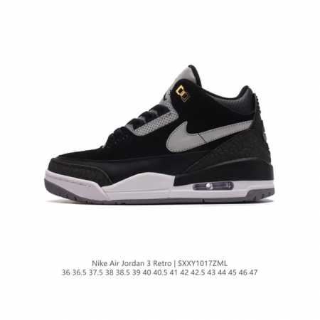特价公司级 头层皮 耐克 乔丹 AJ3 耐克 Nike Air Jordan 3 Retro SE 乔3 复刻篮球鞋 乔丹3代 三代 男女子运动鞋，作为 AJ - 点击图像关闭