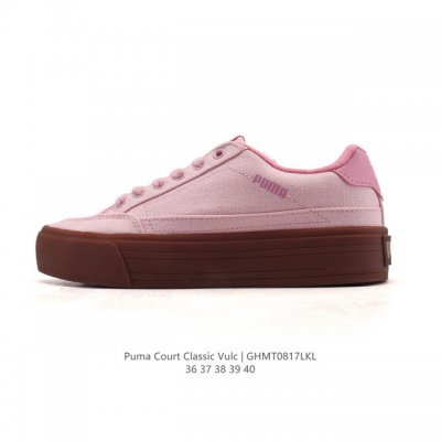 新品公司级 Puma彪马女Court Classic Vulc Fs运动休闲鞋39635302初夏少年感Ootd｜氛围感工装Look真的不出错！材质上，鞋面布料