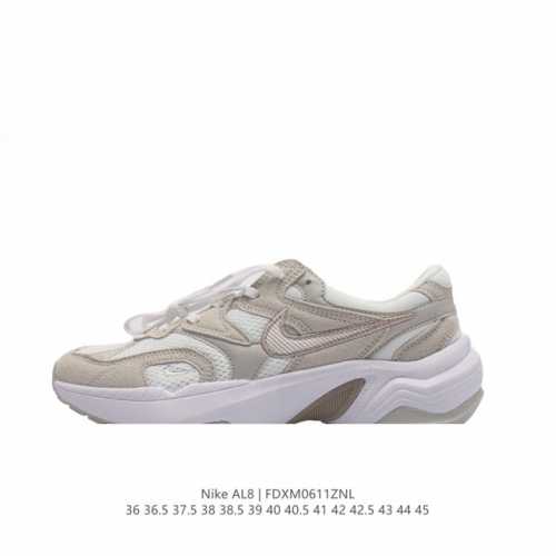 公司级耐克nk Air Pegasus Al8舒适百搭耐磨透气低帮跑步鞋时尚厚底老爹鞋，专为跑者打造的熟悉弹力脚感再度回归 助你攻克各种目标 再不然 也能为你增