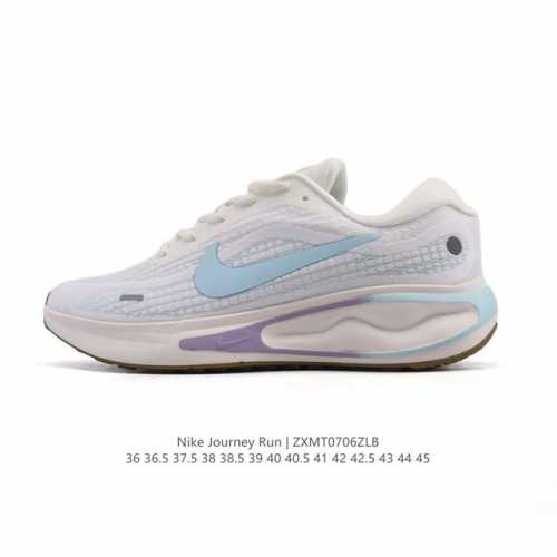 耐克 Nike Journey Run 男女子透气公路运动跑步鞋 厚底增高老爹鞋 搭载柔软厚实的 Comfiride 泡绵缓震配置，助你征服充满挑战的路面，大步