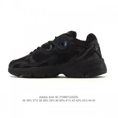 阿迪达斯 Adidas Original Astir 耐磨复古运动休闲鞋 厚底增高老爹鞋，鞋款灵感来自2000年代的跑步款式 ，鞋面和超大号孔眼进行更新复古色系