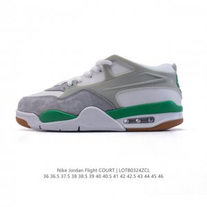 170 耐克 Nike 乔丹 Jordan Flight Court 时尚休闲 防滑耐磨 低帮运动鞋 复古篮球鞋 男女同款 Jordan「新鞋型」又来了！新配色