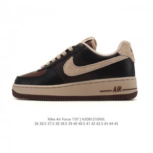 公司级 Af1耐克 Nike Air Force 1 ‘07 Low 空军一号 厚底增高百搭运动板鞋 原楦头原纸板 打造纯正空军版型，专注外贸渠道 全掌内置蜂窝