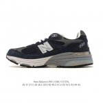 公司级 Newbalance 新百伦993系列美产老爹鞋总统经典复古运动鞋纽巴伦993总统慢跑鞋。卓越的舒适性与经典风格相得益彰，打造出我们的 Made In