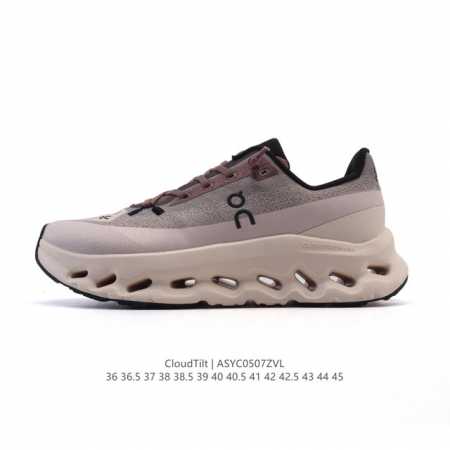 昂跑 On 训练鞋Cloudtitl 2025新品 蛇年限定 新年鞋子 男女同款防水缓震徒步鞋 厚底增高运动老爹鞋。缓震性能提升：Cloudtilt 采用了先进 - 点击图像关闭