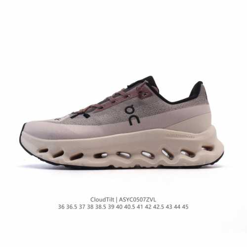 昂跑 On 训练鞋Cloudtitl 2025新品 蛇年限定 新年鞋子 男女同款防水缓震徒步鞋 厚底增高运动老爹鞋。缓震性能提升：Cloudtilt 采用了先进
