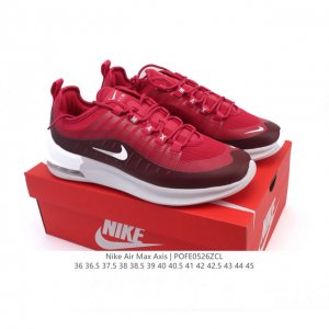 耐克 Nike Air Max Axis 男女子运动鞋气垫缓震轻便休闲运动跑步网面透气舒适日常慢跑鞋 时尚的无缝覆面和透气网眼布演绎时尚外观 流线型中底和独特后