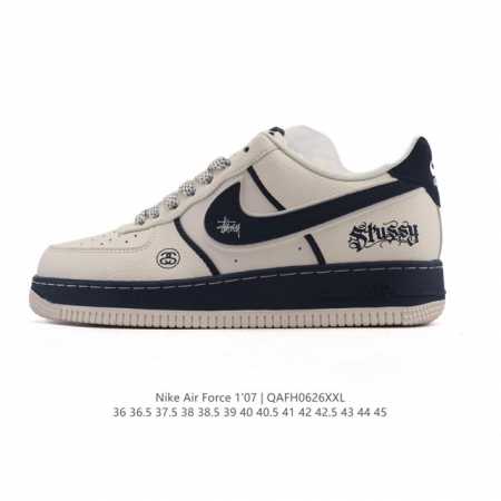 公司级 耐克 Nike Air Force 1 '07 Low 空军一号含气垫 小白鞋 低帮百搭厚底增高休闲运动板鞋。柔软、弹性十足的缓震性能和出色的中底设计， - 点击图像关闭