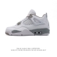 公司级 耐克 Nike Air Jordan 4 Retro Og迈克尔 乔丹Aj4代乔4 中帮复古休闲运动文化篮球鞋。秉承轻量化的速度型篮球鞋设计思想完成设计