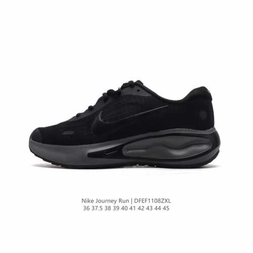 耐克 Nike Journey Run 男女子透气公路运动跑步鞋 厚底增高老爹鞋 搭载柔软厚实的 ComfiRide 泡绵缓震配置，助你征服充满挑战的路面，大步