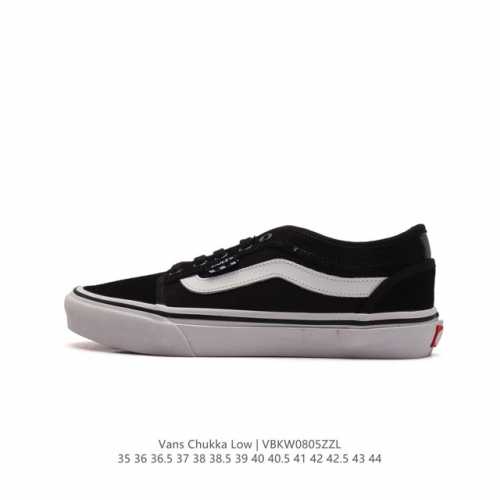 vans 万斯 Chukka Low Sidest 男女鞋真标硫化工艺，升级正确原装铝楦数据楦型，精准收腰起翘牛津大底万斯vans Authentic Era