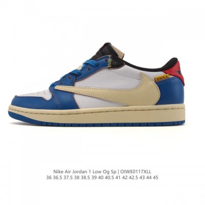 公司级 耐克 Nike Air Jordan 1 Low Og Sp Military Blue Aj1乔1倒勾 2026年新款低帮篮球鞋 Aj1 乔丹1代 A