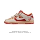 耐克 Nike Sb Dunk Low Pro X Lv 路易威登 联名 复古低帮休闲运动滑板板鞋。采用脚感柔软舒适zoomair气垫，有效吸收滑板等极限运动在