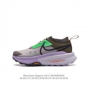 公司级 Nike耐克zegamatrail2Zoomx 户外越野跑步鞋 厚底增高老爹鞋越野跑步鞋，采用出众回弹的 Zoomx 泡绵中底，助你征服陡峭山脊和嶙峋山