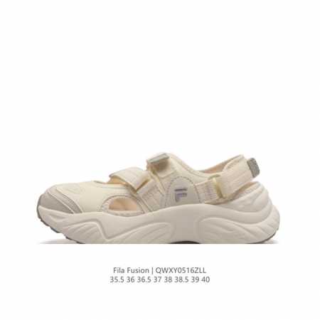 斐乐女士凉鞋 Fila Fusion 意大利百年经典运动品牌，网红单品 小红书推荐爆款。Fila斐乐火星鞋新款厚底增高老爹鞋 复古百搭运动鞋斐乐潮牌文化球鞋 街 - 点击图像关闭